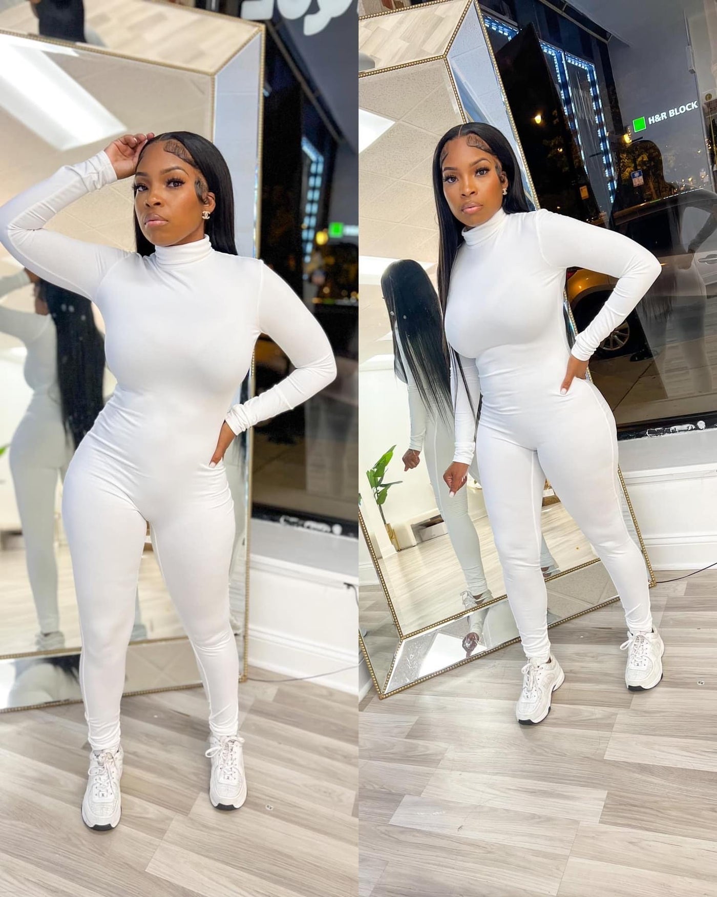 Angel turtleneck jumpsuit